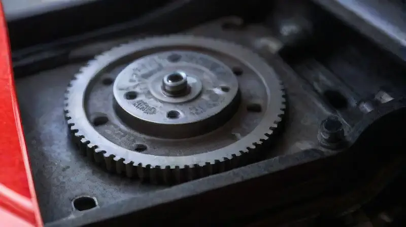 Imagen hiperrealista de motor rotativo diseccionado