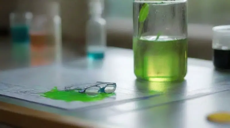 Laboratorio realista con instrumentos y catalizadores bioinspirados