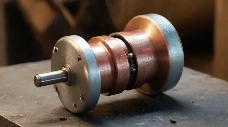 Imagen hiperrealista de motor en funcionamiento
